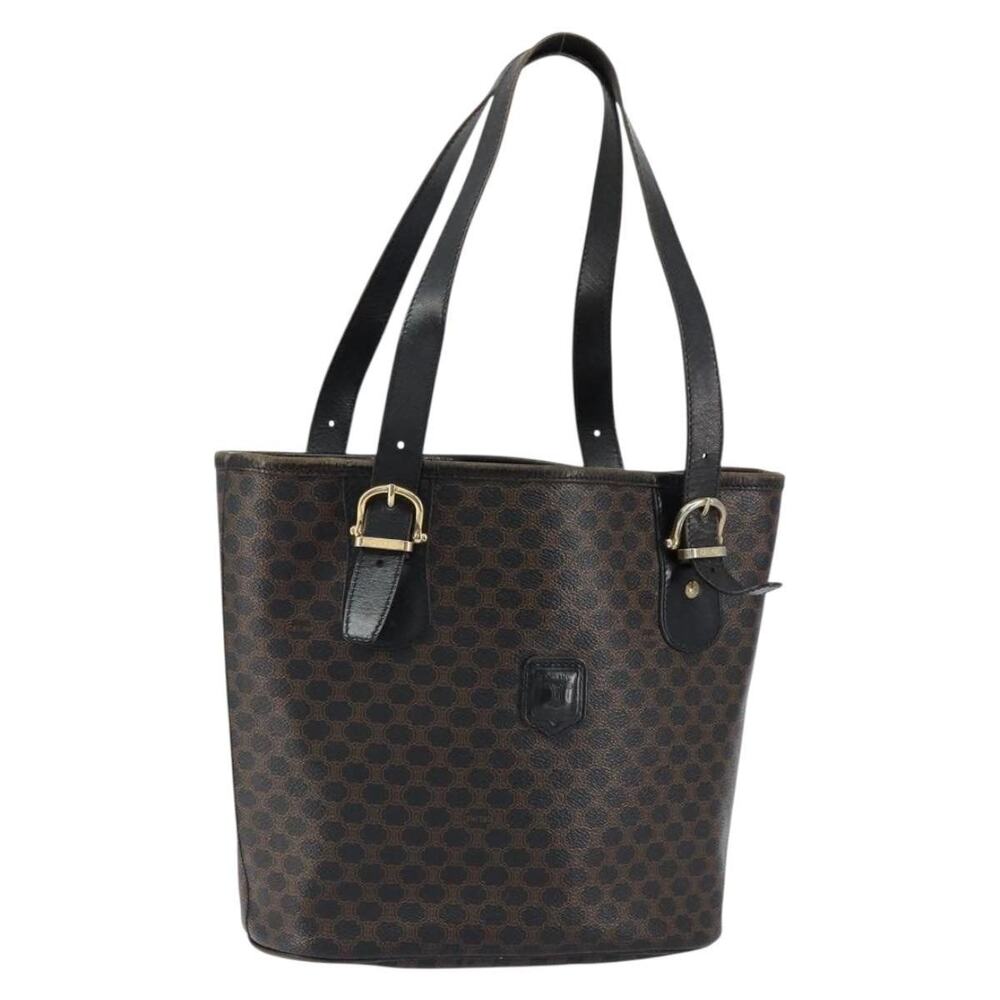 Celine Macadam Tote Bag Black